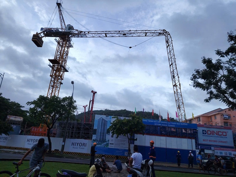 vụ gãy cần trục tháp tại Dự án chung cư Tháp Đại Dương - Hiyori Aqua Tower, Công an TP.Đà Nẵng
