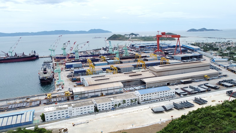 Khu kinh tế V&acirc;n Phong, tỉnh Kh&aacute;nh H&ograve;a. Ảnh: Linh Đan