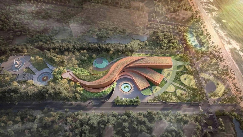 Phối cảnh Dự &aacute;n Bảo t&agrave;ng Trường Sa, tỉnh Kh&aacute;nh H&ograve;a. 