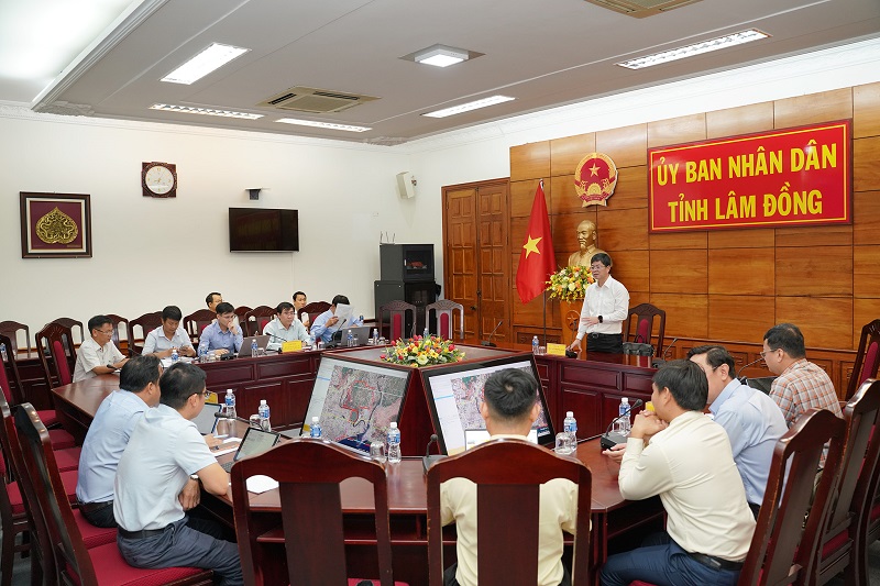 L&acirc;m Đồng đ&ocirc;n đốc tiến độ lập Quy hoạch chung đ&ocirc; thị li&ecirc;n phường khu vực Phan Thiết