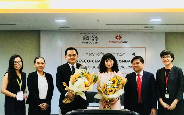 Techcombank và Unesco CEP sẽ chung tay hợp tác cùng nuôi dưỡng và phát triển thế hệ nhân tài Việt trẻ.