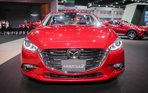 Mazda3 2018 tại Thái Lan. Ảnh: Tuấn Cao.