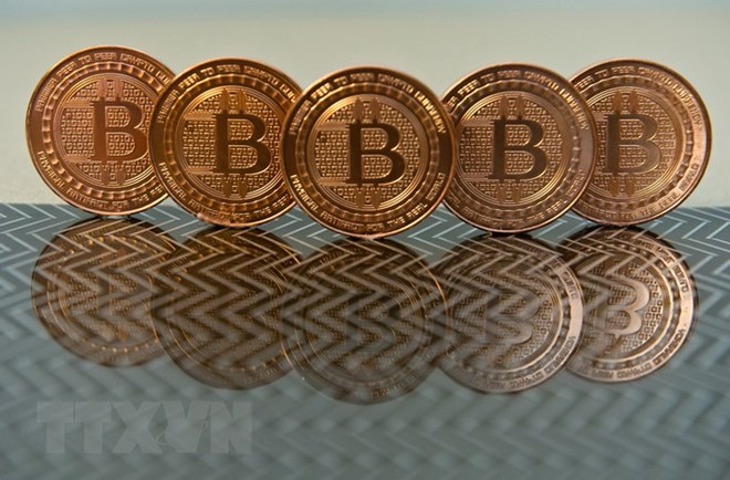 Đồng tiền ảo Bitcoin. (Nguồn: AFP/TTXVN)