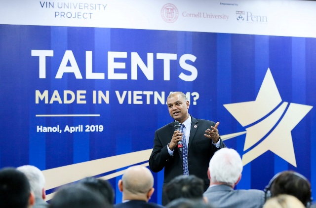 GS Verma tin tưởng VinUni sẽ là nơi đào tạo nhân tài “Made in Viet Nam”