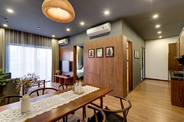 Nội thất trong mỗi căn hộ The Zen Residence được nhập từ Nhật Bản với thiết kế thông minh, tối ưu hoá công năng sử dụng.