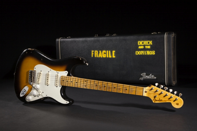Chiếc guitar Fender Stratocaster 1956 tên 