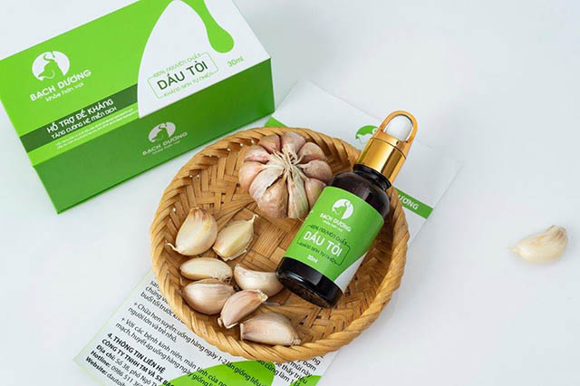 dầu tỏi Bạch Dương Organic