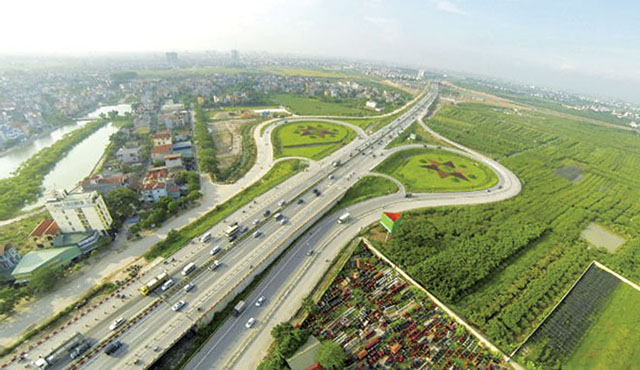 Hạ tầng được kết nối đồng bộ giúp bất động sản phía Đông trở thành một trong những khu vực có giao dịch sôi động nhất tại Hà Nội.