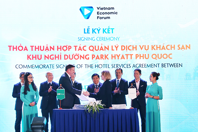 BIM group và Tập đoàn Hyatt chính thức ký Thỏa thuận Dịch vụ, hợp tác triển khai Dự án Park Hyatt Phu Quoc