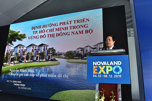 Giáo sư, Tiến sĩ Nguyễn Minh Hòa - Phó chủ tịch Hội Quy hoạch và Phát triển TP HCM. 