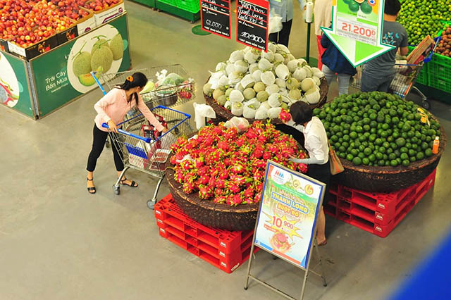 MM Mega Market triển khai hoạt động hỗ trợ nông dân tiêu thụ thanh long và dưa hấu tại 20 trung tâm và siêu thị trên toàn quốc bắt đầu từ ngày 6/2/2020.