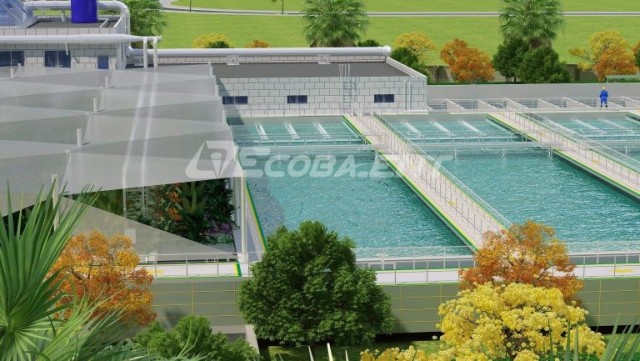 Ecoba ENT trúng thầu hàng loạt Dự án mới trong quý I. 2020 (Ảnh minh họa: Nhà máy xử lý nước thải Đại đô thị Vinhomes Ocean Park, CS 38.000 m3/ngđ)