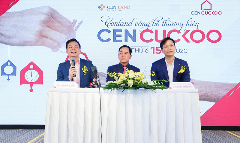 Ngày 15/5/2020, CenLand công bố thương hiệu Cen Cuckoo – mô hình căn hộ dịch vụ đầu tiên có quy mô lớn của Việt Nam.