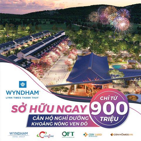 Wyndham Thanh Thủy là Dự án chú trọng yếu tố xanh, tốt cho sức khỏe