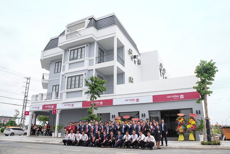 Cát Tường Group khai trương trung tâm giao dịch bất động sản tại số 2 Trần Hưng Đạo, Thành phố Vị Thanh, tỉnh Hậu Giang