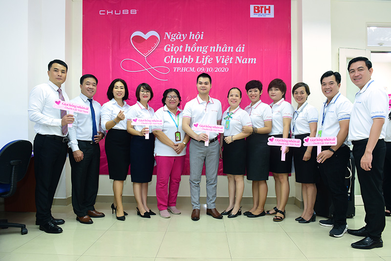 Ngày hội hiến máu là chuỗi sự kiện ý nghĩa đón chào cột mốc 15 năm Chubb Life thành lập và hoạt động kinh doanh tại Việt Nam