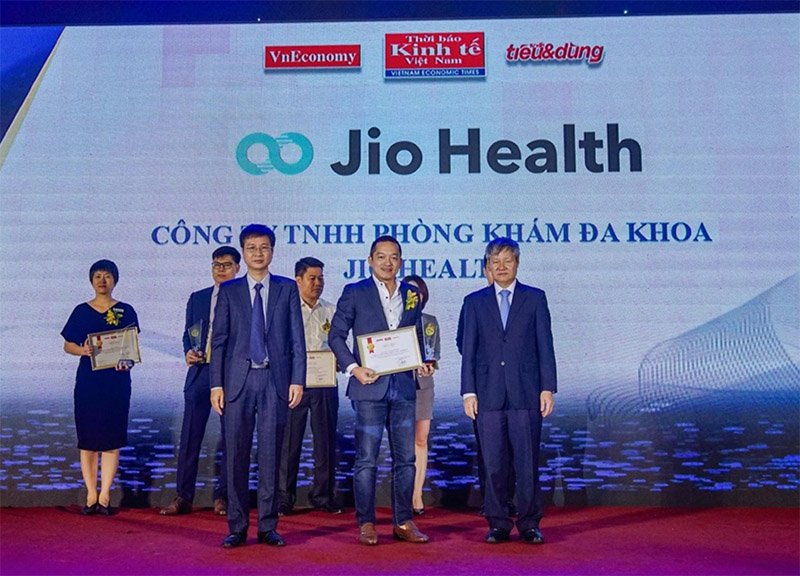 Jio Health vinh dự đạt Top 100 Sản phẩm - Dịch vụ được Tin & Dùng bình chọn bởi người tiêu dùng