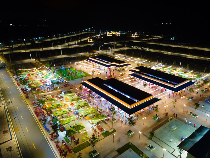 Khu kinh tế đêm Phú Thiên Kim - Trung tâm mua sắm sầm uất cùng hàng loạt hoạt động văn hoá, giải trí đặc sắc