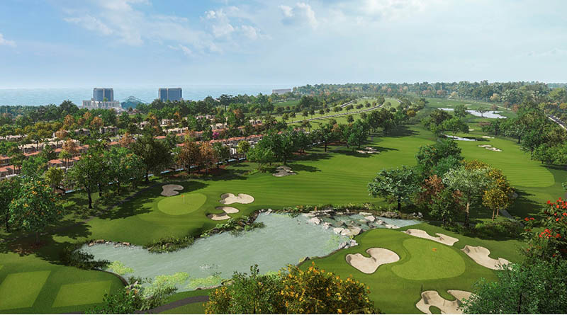 Toàn cảnh sân PGA Golf Garden tuyệt đẹp do Greg Norman thiết kế