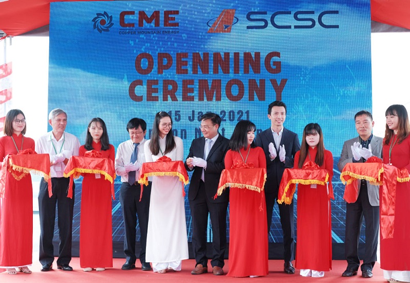 Lễ khánh thành hệ thống điện mặt trời mái nhà công nghiệp SCSC - CMES ga hàng hóa sân bay Quốc tế Tân Sơn Nhất