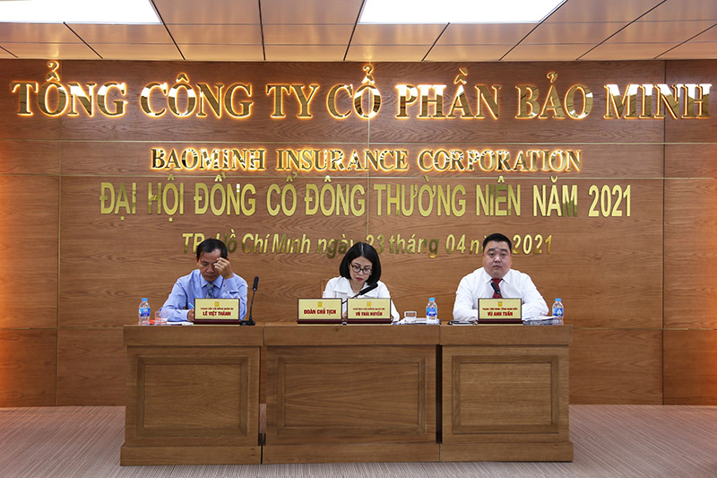 Đại hội đồng cổ đông Bảo Minh đã thông qua kế hoạch trả cổ tức bằng tiền mặt 20%