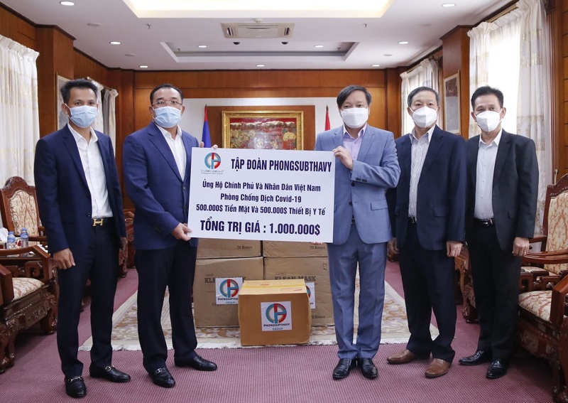 Tập đoàn Phong-sub-thạ-vy (PGC) và EVN hợp tác phát triển nhiều dự án tại Lào