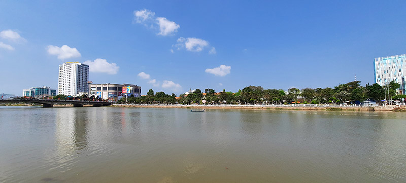 Một góc thành phố Long Xuyên, tỉnh An Giang