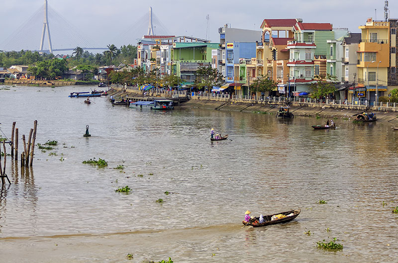 Dự án được thực hiện tại phường Cái Vồn, phường Thành Phước, thị xã Bình Minh. Ảnh: Internet