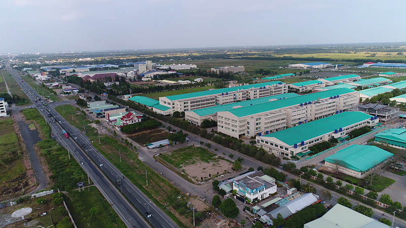 Hạ tầng khu - cụm công nghiệp là một trong những lĩnh vực được tỉnh Vĩnh Long ưu tiên thu hút đầu tư. Trong ảnh: Khu công nghiệp Hòa Phú (Ảnh: Công Danh).