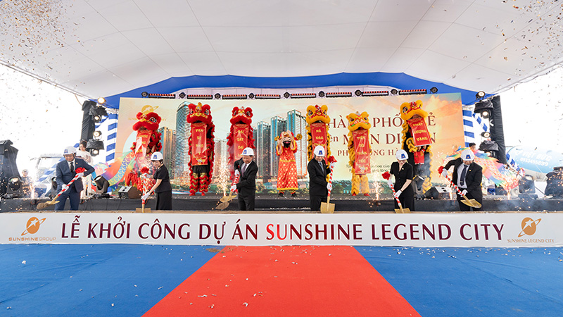 Tập đoàn Sunshine khởi công hai dự án hơn 3 tỷ USD, hiện thực hóa chiến lược 20.000 căn hộ cao cấp giá hợp lý