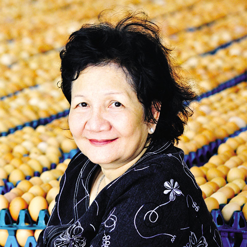 Bà Phạm Thị Huân, Chủ tịch HĐQT Công ty CP Ba Huân