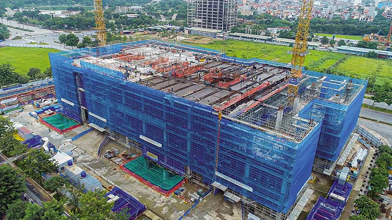 Công trình xây dựng Trung tâm R&D của Samsung Việt Nam 