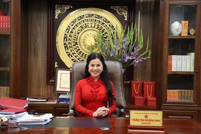 Bà Trần Thị Hoàng Mai.