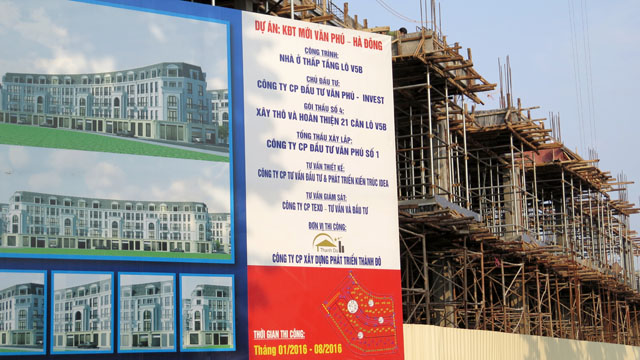 Khu đô thị Văn Phú do Công ty cổ phần đầu tư Văn Phú (Văn Phú Invest) làm chủ đầu tư.