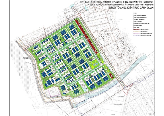 Quy hoạch Cụm công nghiệp An Phụ. Ảnh newlandgroup