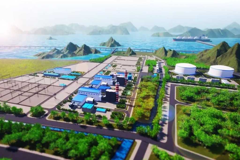 Phối cảnh Dự án Nhà máy điện khí LNG Quảng Ninh.