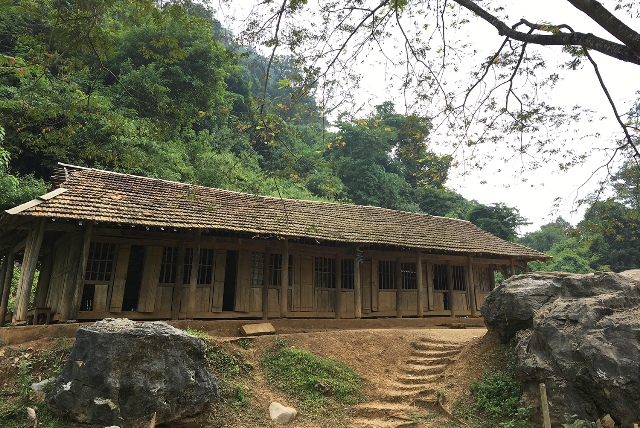 lớp học cũ tại điểm trường bản Oi, Sơn La