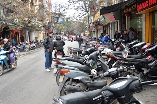 Hà Nội sẽ cấm xe máy tại các quận nội đô từ năm 2030 - ảnh ST