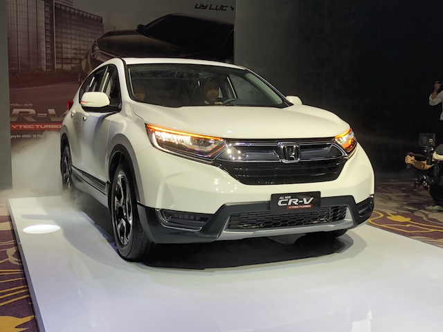 Honda CR-V sẽ bán ra từ tháng 1/2018