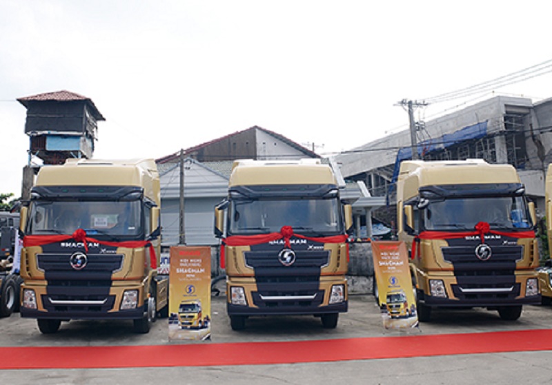xe tải Shacman do công ty Ri Ta Võ nhập khẩu 