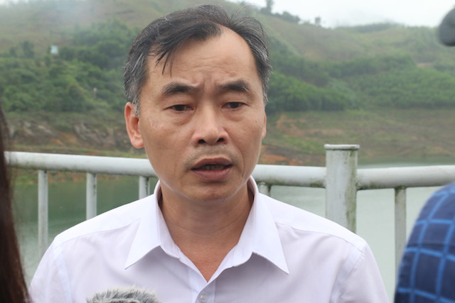 Ông Nguyễn Văn Lân, Phó giám đốc Công ty thuỷ điện Sông Tranh