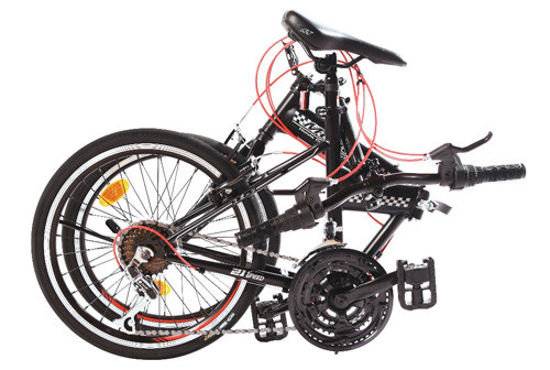 Xe đạp Modulo có thể gấp gọn để trong cốp xe 