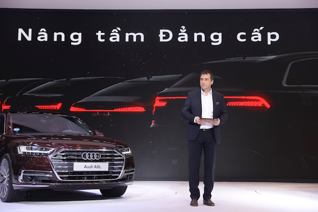 ông Laurent Genet, Tổng giám đốc, Nhà nhập khẩu chính thức Audi tại Việt Nam