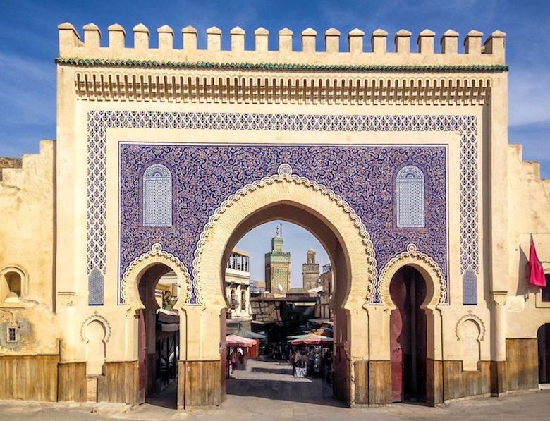 Cổng thành của Fes of Medina