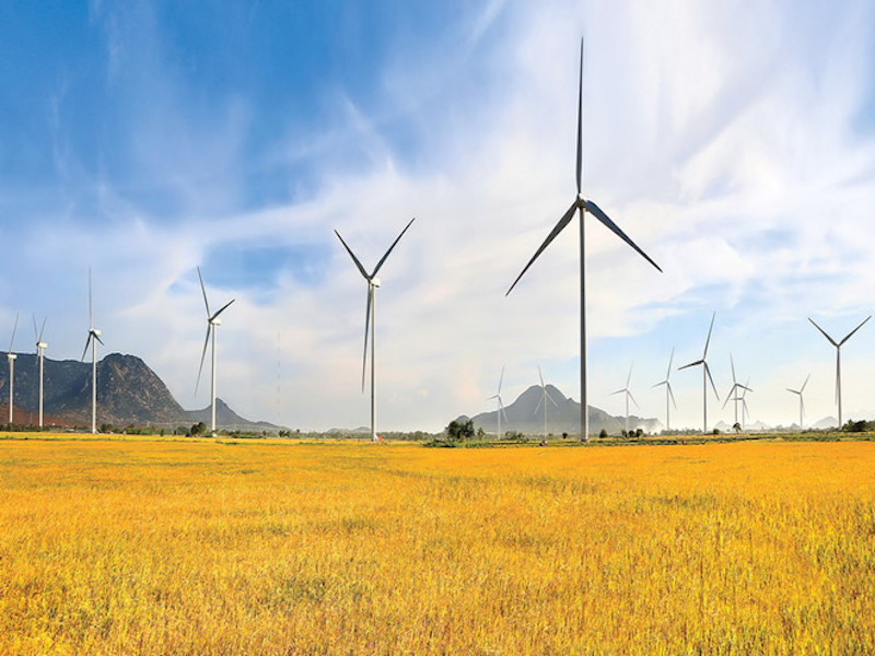 Tại Việt Nam đang xuất hiện trào lưu đầu tư vào điện gió