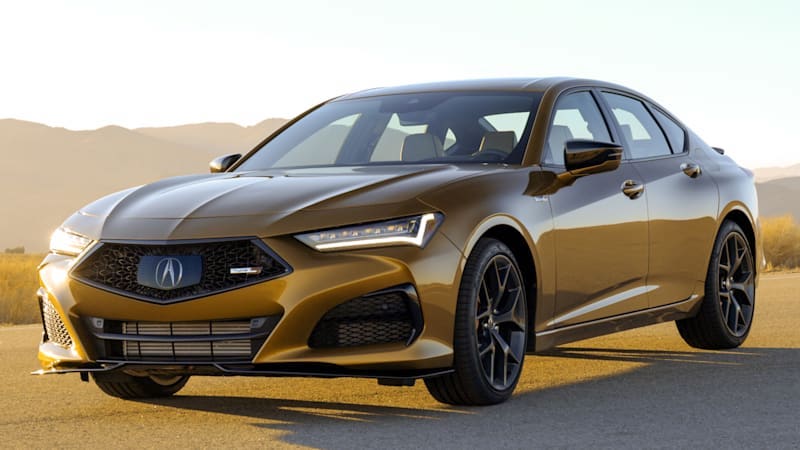 Acura TXL type S sẽ ra mắt thị trường Mỹ vào tháng 5/2021. Ảnh Autoblog