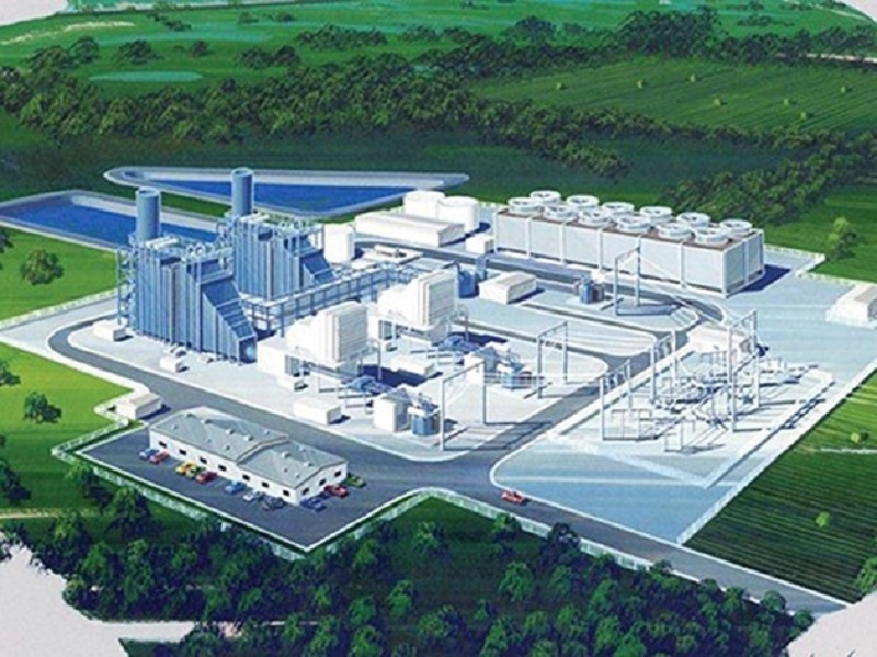 Mô hình Nhà máy điện LNG Cà Ná 