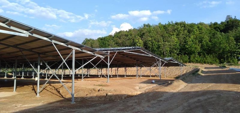 Một số trang trại có thực hiện lắp điện mặt trời áp mái tai Bình Phước