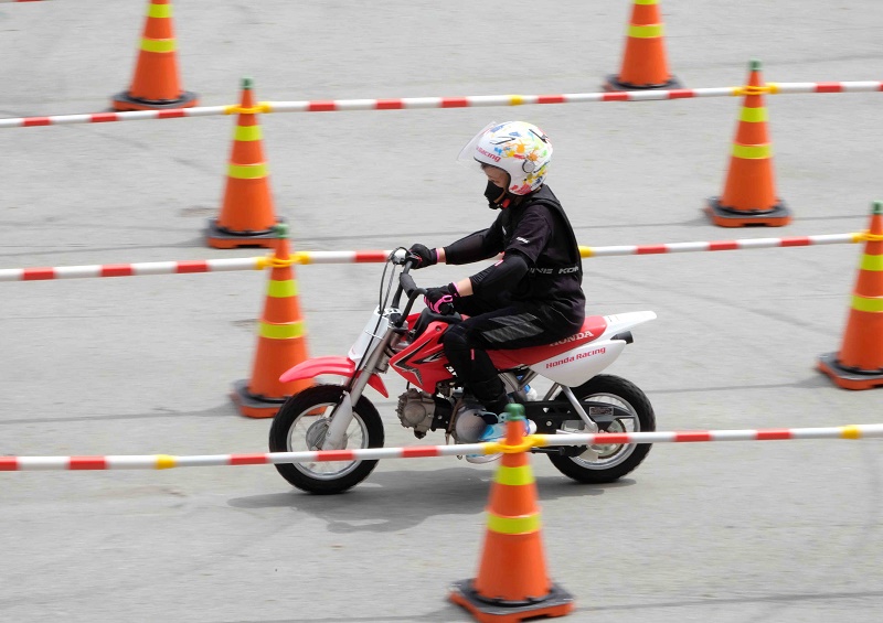 trường đua mini cho tay đua nhí “Kid training