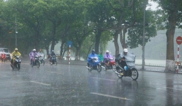 Bão số 4 được dự báo sẽ gây mưa lớn tại Hà Nội trong những ngày tời (Ảnh minh họa: Internet)
